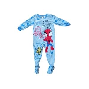 Disney Spider-Man Blue Kids Footie